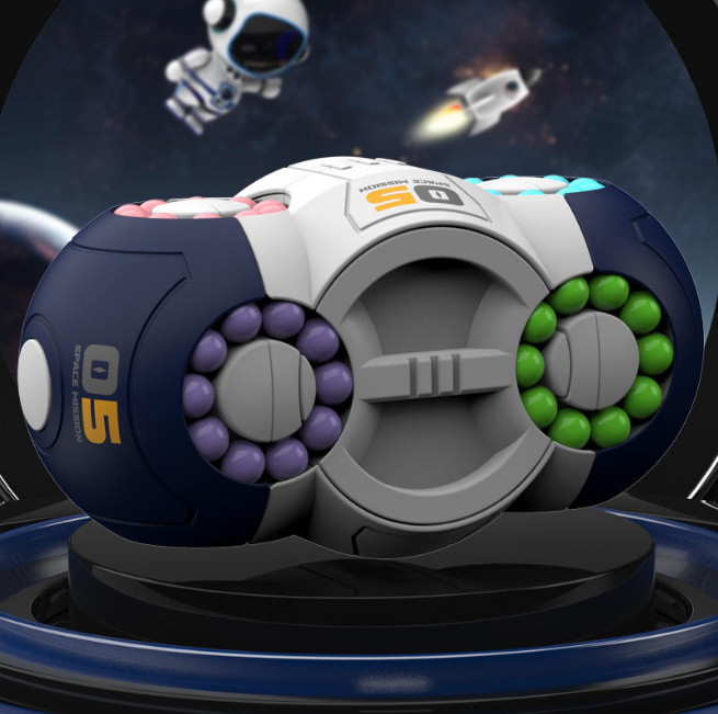 8 Sided Rotating UFO Magic Puzzle Cube