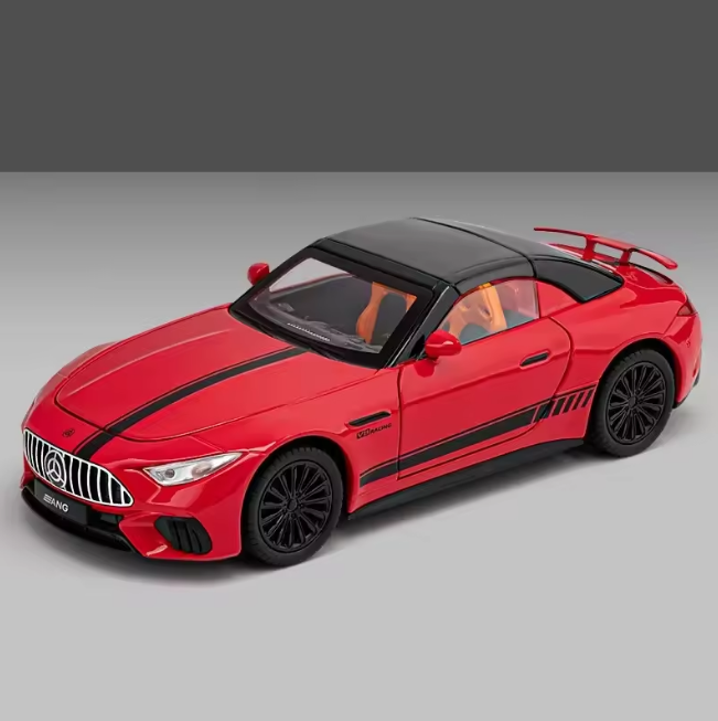 1:22 Diecast Mercedes Benz SL63 Convertible Model Car