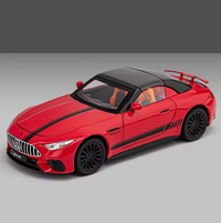 1:22 Diecast Mercedes Benz SL63 Convertible Model Car