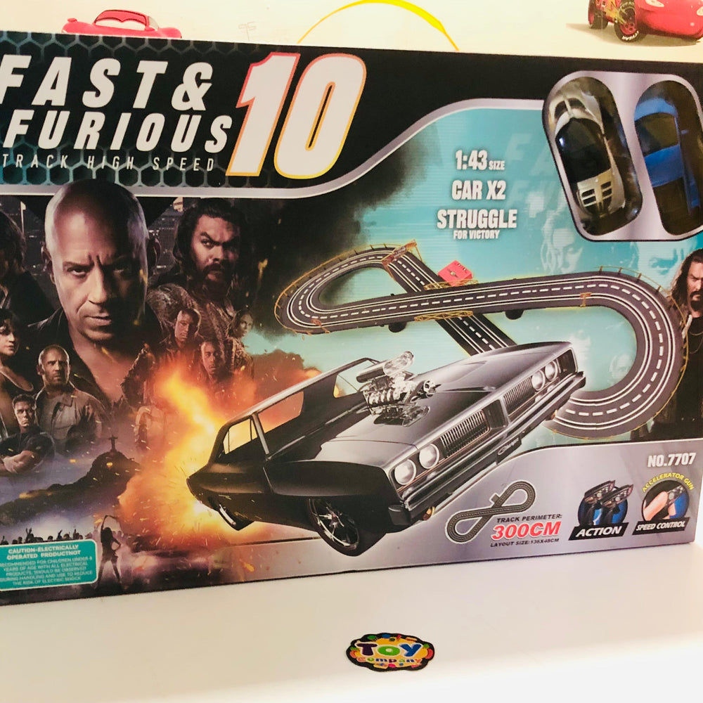 1:43 300cm Fast & Furious Top Turbo Racing Car Track Set