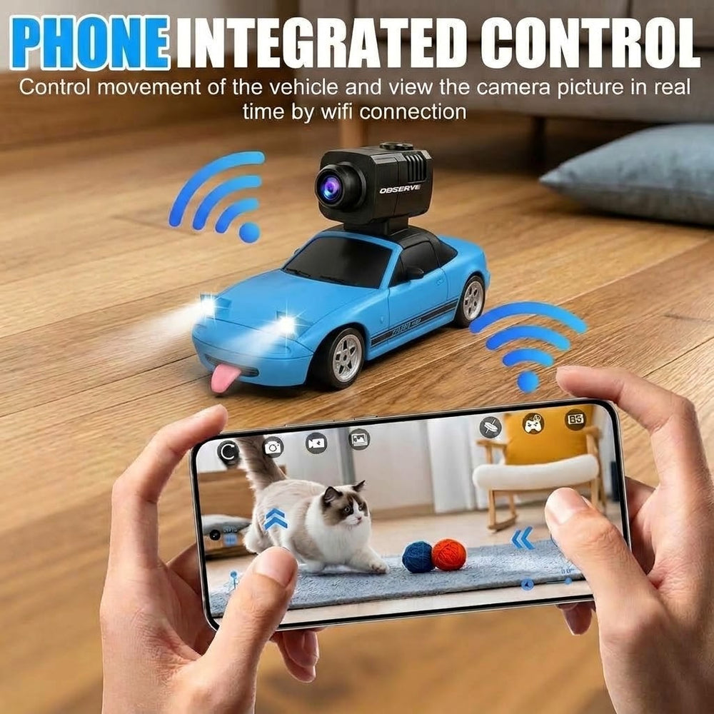 1:43 App Control Mini Mazda Drift Car With HD Camera