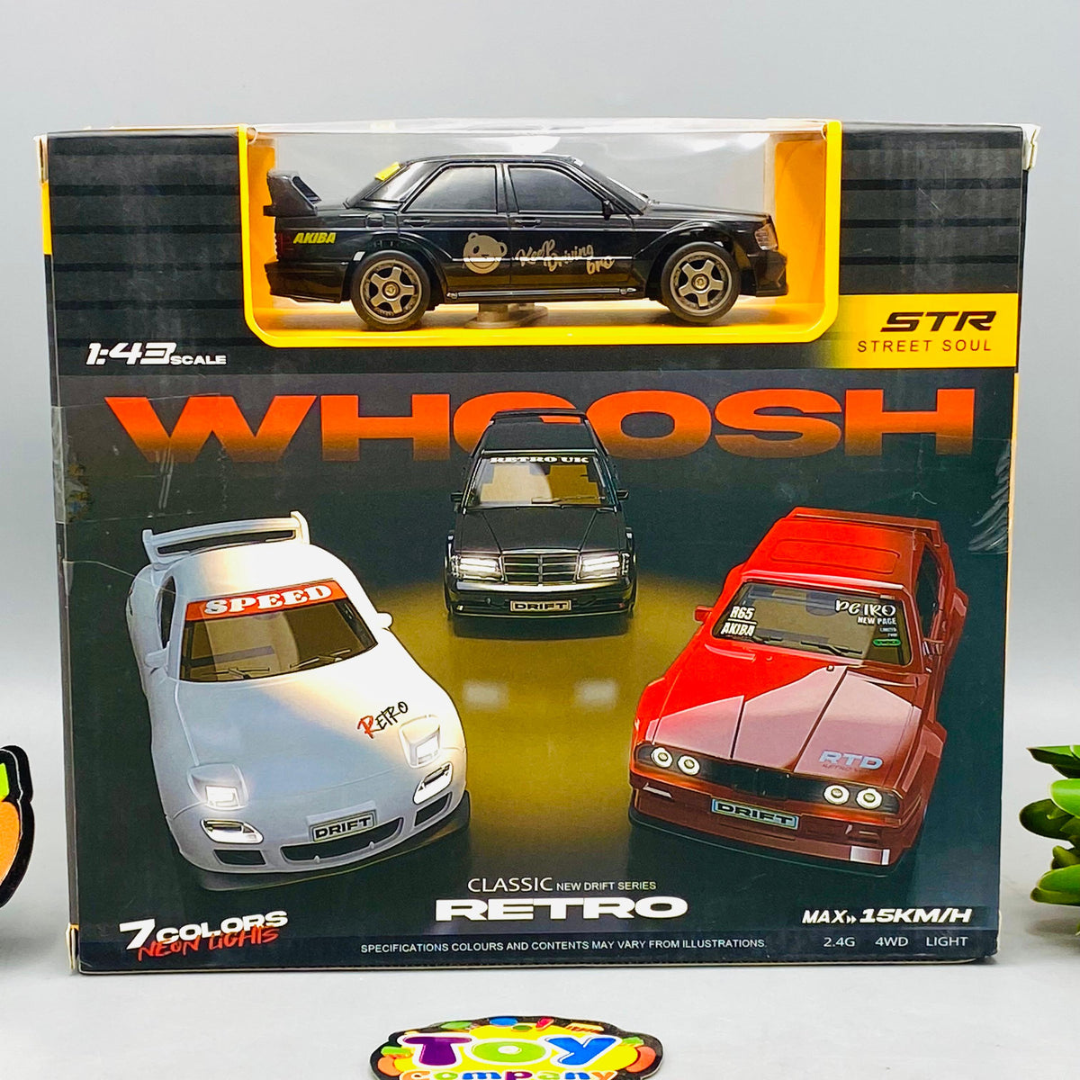 1:43 RC Mini Mercedes Benz 4WD Drift Car
