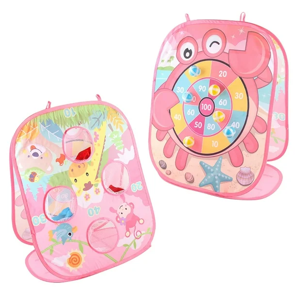 3in1 Kids Foldable Classic Tossing Game Board