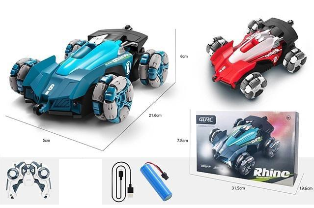 RC 4WD Rhino Stunt Spray Car
