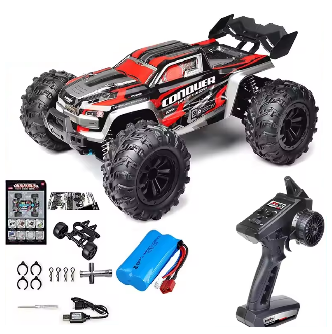 60km/h RC High Speed Off-Road Truck - Red