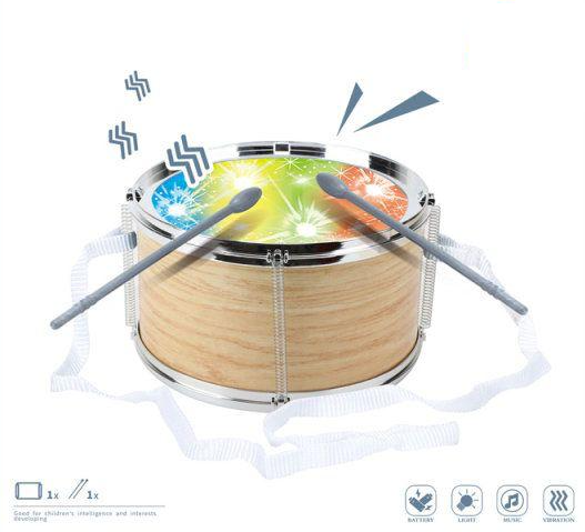 Kids Musical Jazz Drum With Lights