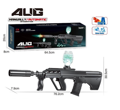 Electric AUG Soft & Water Bullet Shooting Gun