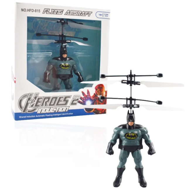 Hand Sensor Flying Batman Aircraft