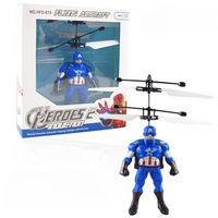 Hand Sensor Flying Captain America Aircraft