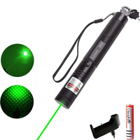 8in1 Rechargeable 303 Type Green Laser Pointer