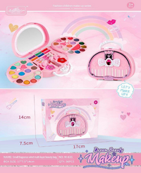 46Pcs Mini Realistic Girls Beauty Handbag