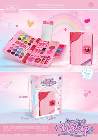 46Pcs Realistic Girls Foldable Makeup Kit