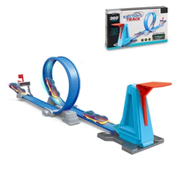 DIY Manual Ejection Track Set With 1Pc Car