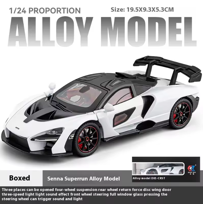 1:24 Diecast McLaren Senna Model Car