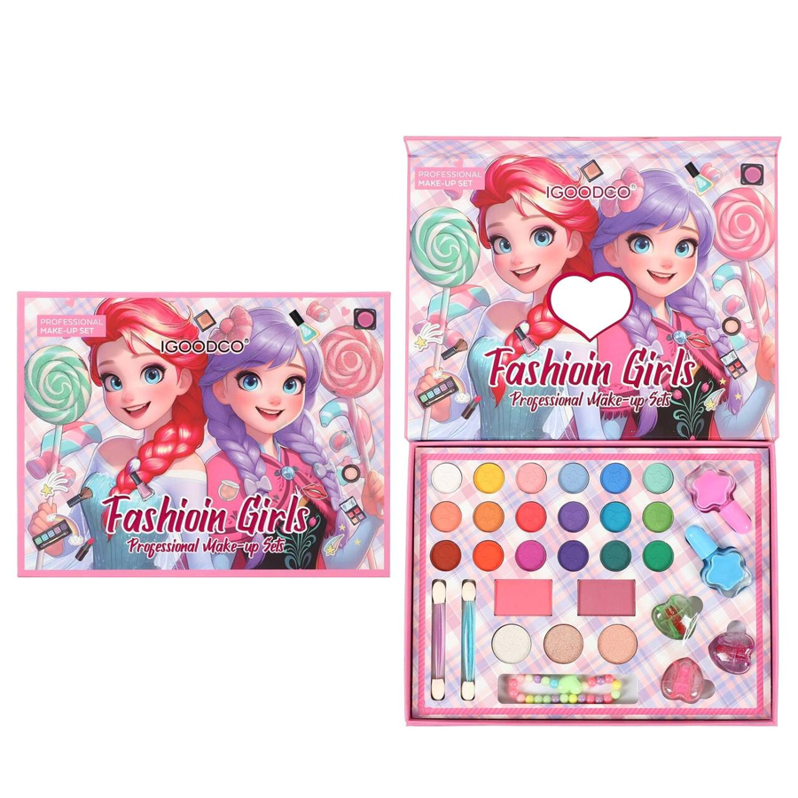 31Pcs Realistic Fashion Girls Makeup Kit