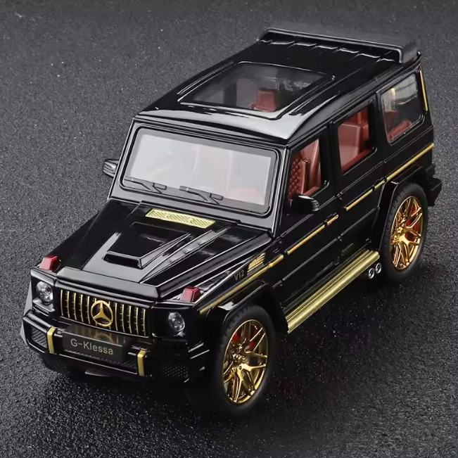 1:24 Diecast AMG G63 Model Car With Smoke