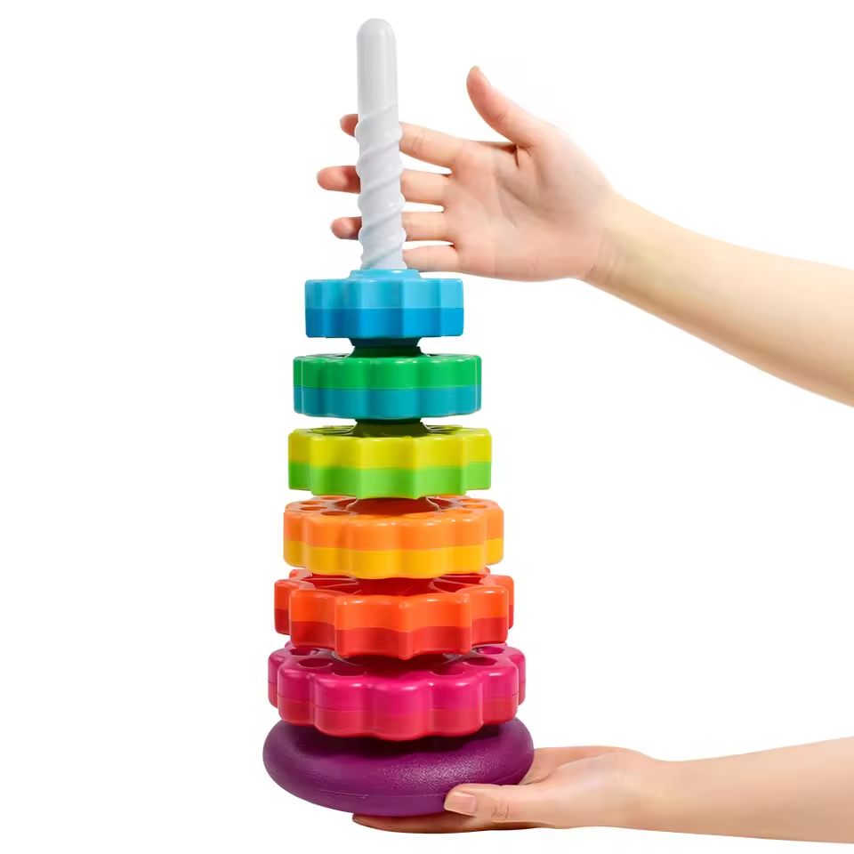 Rainbow Tower Toy For Kids