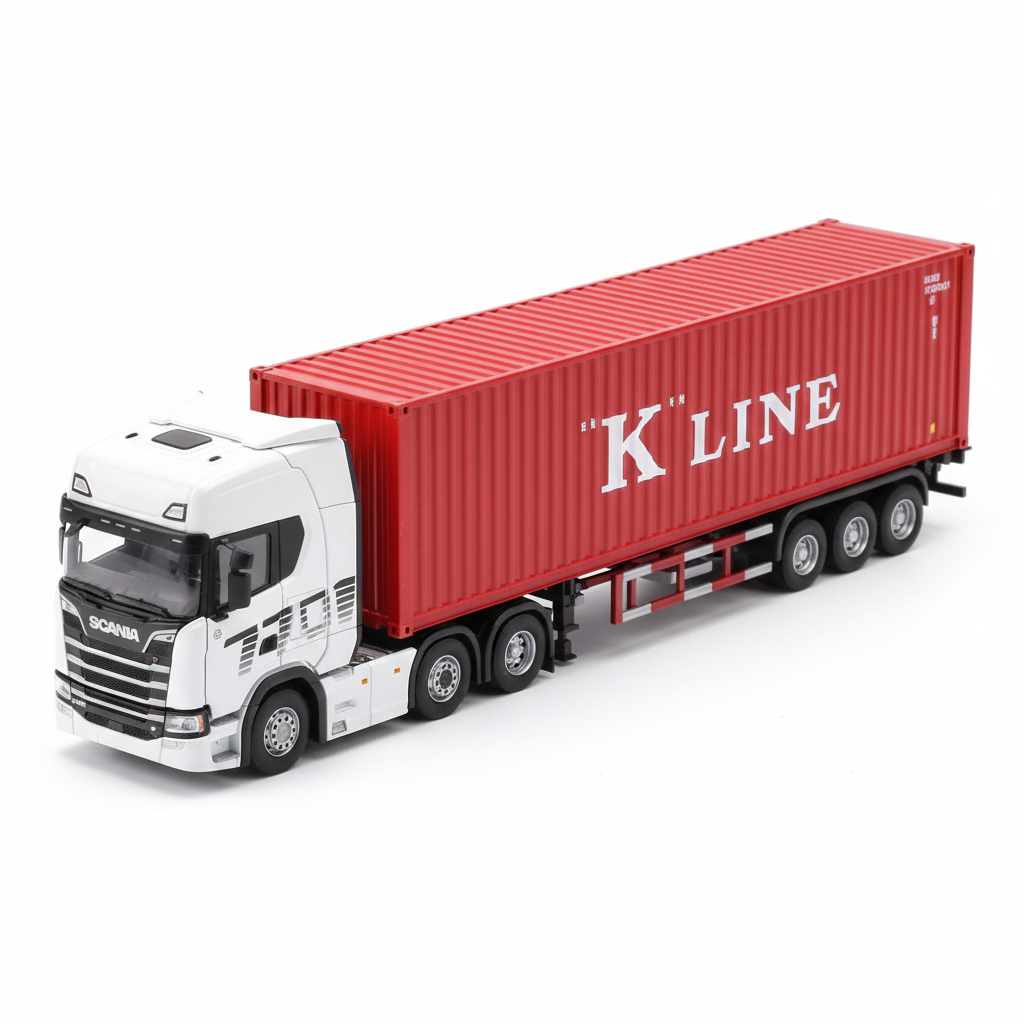1:50 Diecast KLINE Container Transport Truck