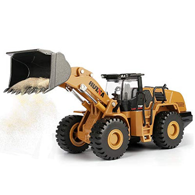 1:50 Diecast Four Wheel Loader With Light