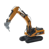 1:50 Diecast Hydraulic Excavator Model With Light