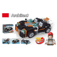 DIY 36in1 Sports Car Lego Bricks Set - 256+Pcs