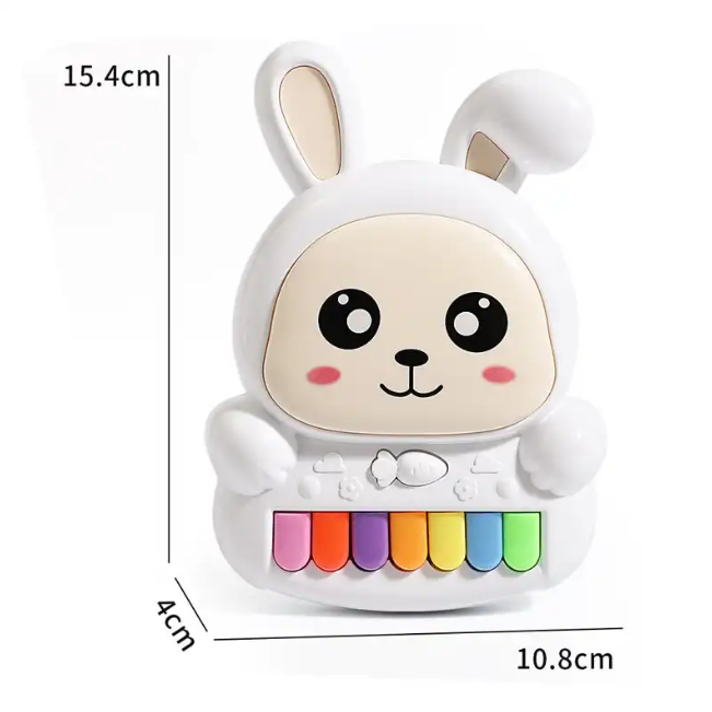 Battery Operated Mini Rabbit Musical Piano