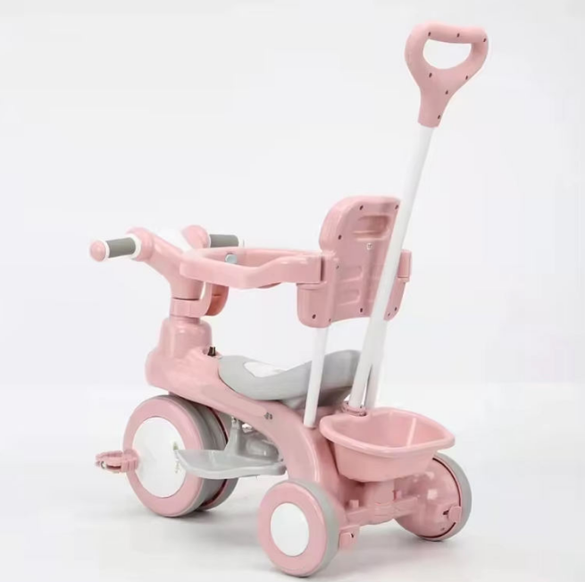 Kids Ride-on Stroller Tricycle - Pink