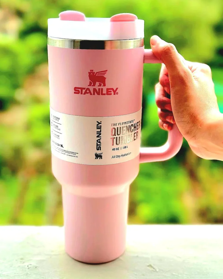 Original Stanley Insulated Tumbler With Straw - Pink