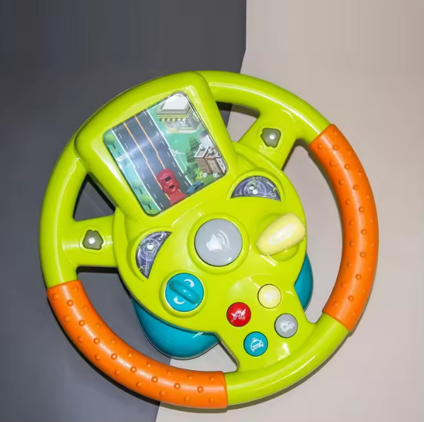 Little Driver Steering Wheel With Light, Music & Games