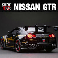 1:24 Diecast Nissan GTR Sports Model Car