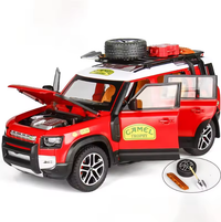 1:22 Diecast Land Rover Defender Camel Model
