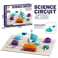 21Pcs Electric Vacuum Cleaner Science Circuit Block