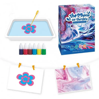 DIY The Master Of The Ebru Water Marble Painting