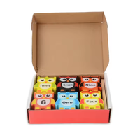 12Pcs Kids Wooden Owl Balance Blocks