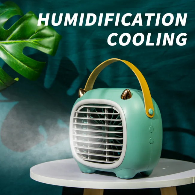 Rechargeable Little Monster Spray Cooling Fan