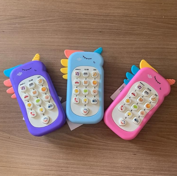 Kids Unicorn Design Puzzle Mobile Phone
