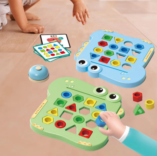 Dinosaur Pairing Shape Puzzle Game