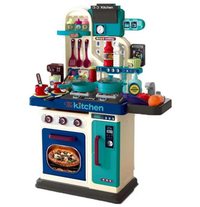 53Pcs Chef Kitchen Play Set With Light & Sound