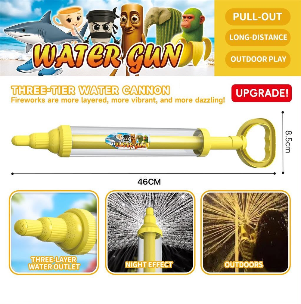 Three-Tier Firework Water Cannon