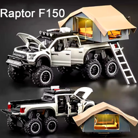 1:24 Diecast Ford Raptor F150 Camping Truck