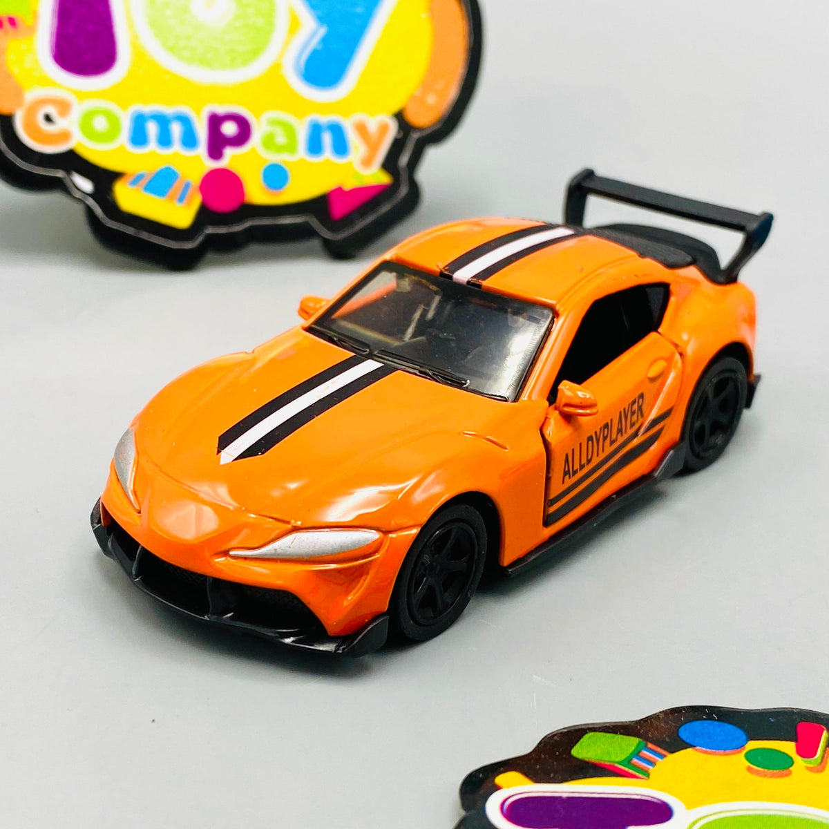 1:64 Diecast Mini Pullback Racing Cars Set - 4Pcs