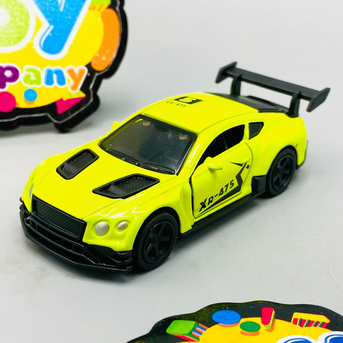 1:64 Diecast Mini Pullback Racing Cars Set - 4Pcs