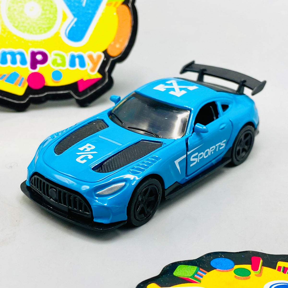 1:64 Diecast Mini Pullback Racing Cars Set - 4Pcs