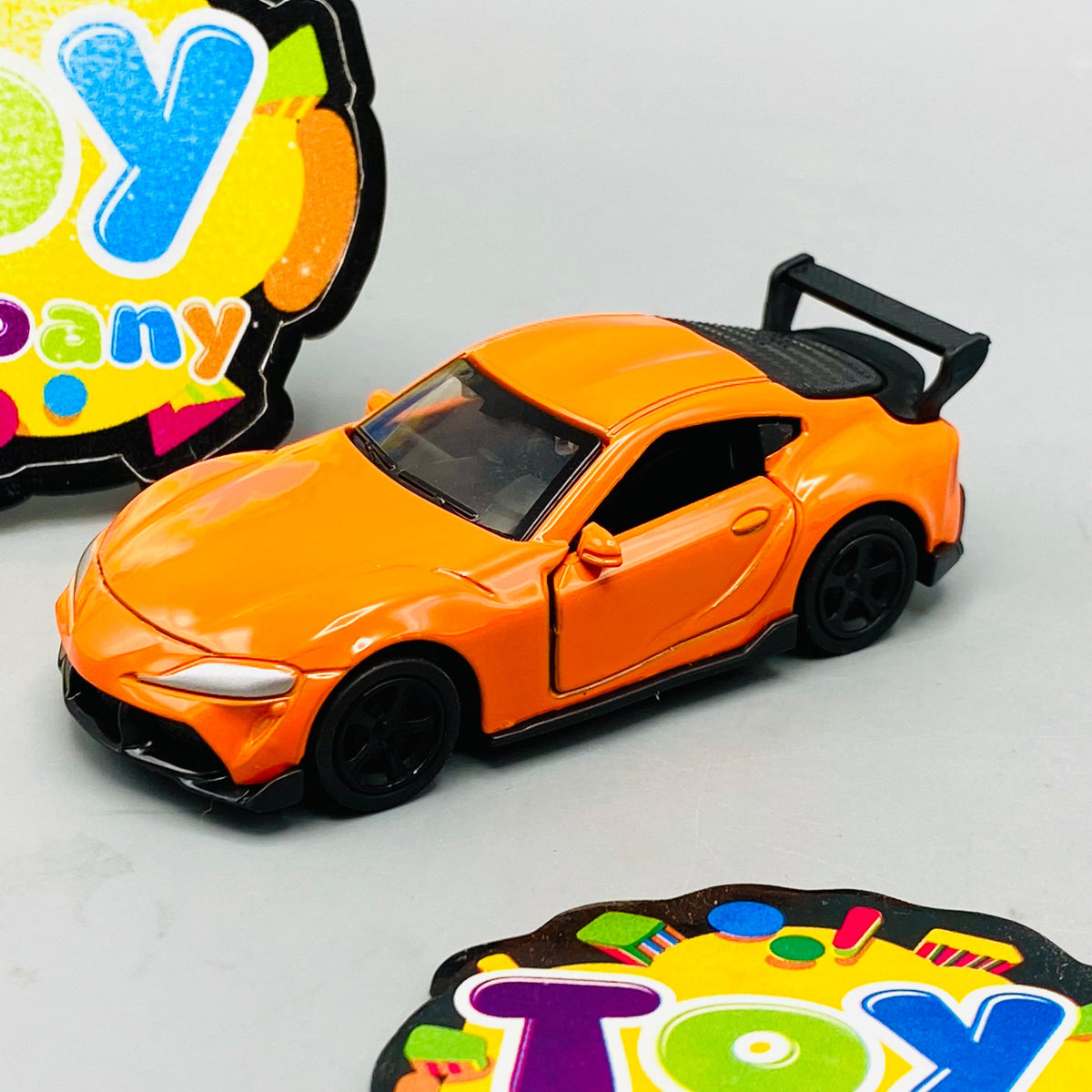 1:64 Diecast Mini Pullback Sports Cars Set - 4Pcs