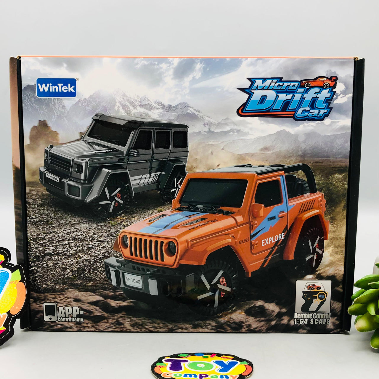 1:64 Remote & App Control AMG G63 Micro Drift Car