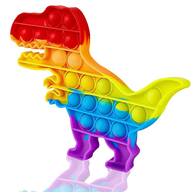 Push Pop It Bubble Fidget - Dino