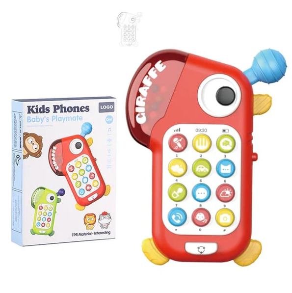 Multi-functional Baby Puzzle Phone With Light & Sound