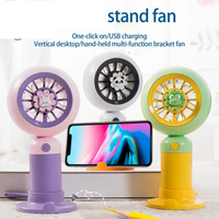 Rechargeable Cartoon Turbine Cooling Fan - Assortment