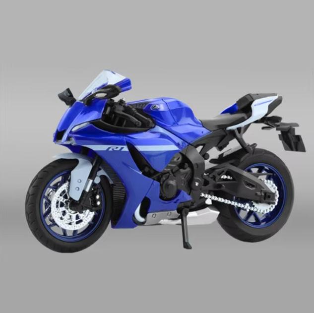 1:12 Diecast Yamaha YZF-R1 Model Bike