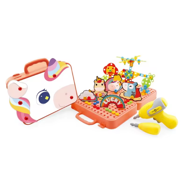 232Pcs DIY Creative Puzzle Box With Electric Drill